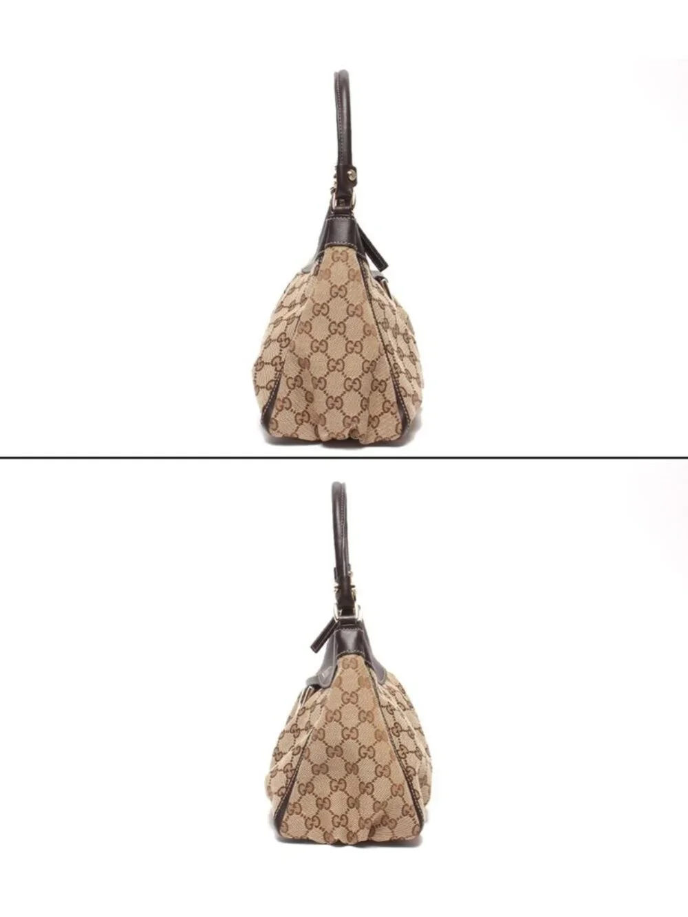 ★SOLD★ Gucci Shoulder Bag Abbey GG Canvas - Picture 6 of 8
